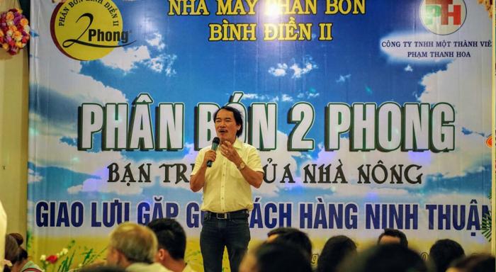 PHÂN BÓN 2PHONG GIAO LƯU VỚI KHÁCH HÀNG NINH THUẬN